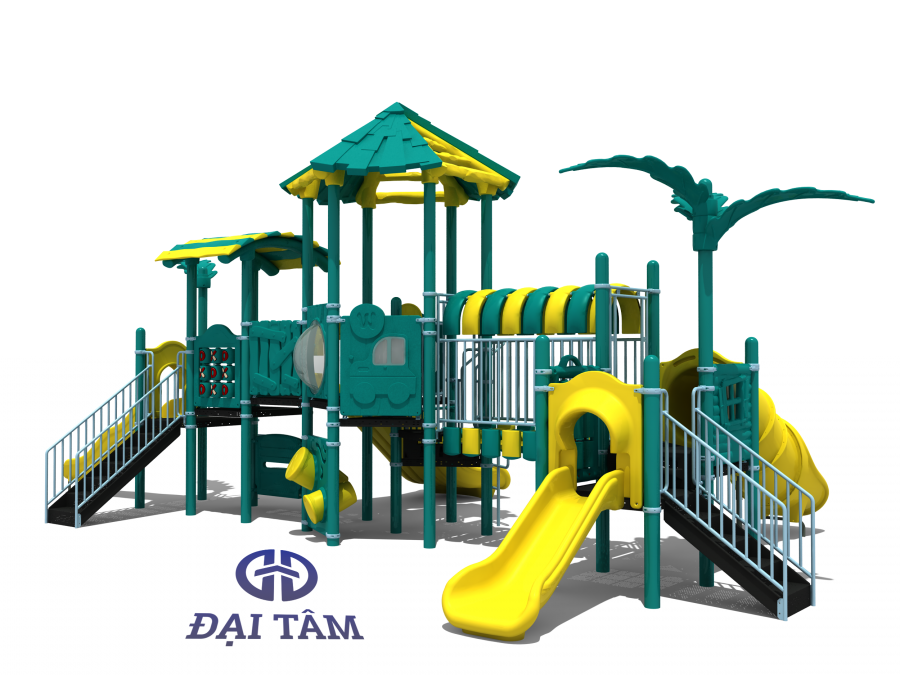 Sân chơi trượt tuyết ngoài trời dành cho trẻ em trong rừng xanh dành cho công viên DTS18