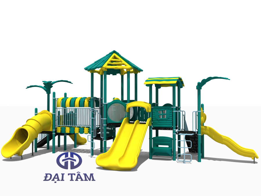 Sân chơi trượt tuyết ngoài trời dành cho trẻ em trong rừng xanh dành cho công viên DTS18